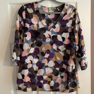 Boden lightweight tunic with 3/4 sleeve